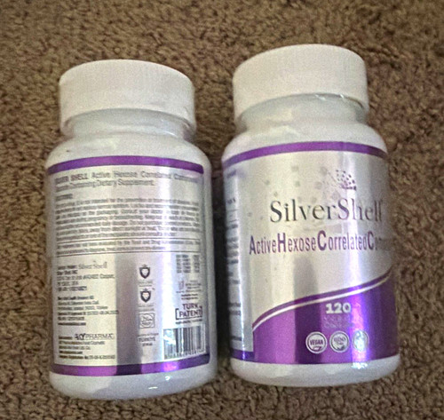 Silvershell ahcc 500mg 120 - 500mg,