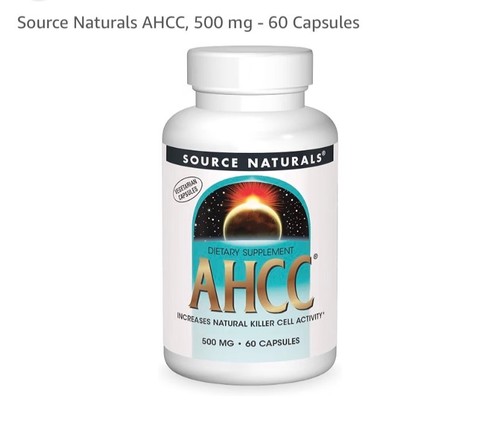 Source naturals inc - ahcc, 500